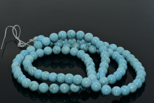 Feroza Turquoise Jap Mala