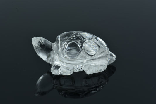 Clear Quartz Tortoise