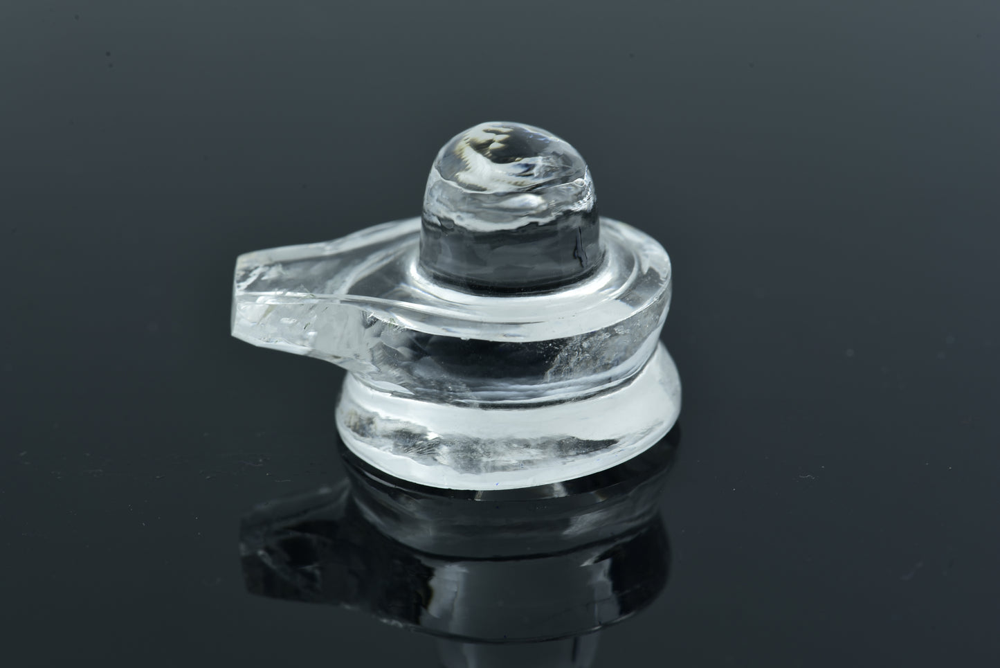 Clear Quartz Shivlinga