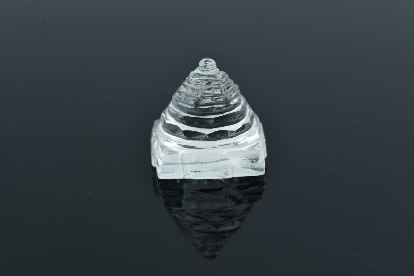 Clear Quartz Shree Yantra Small and Medium
