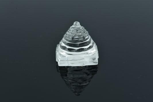 Clear Quartz Shree Yantra Small and Medium