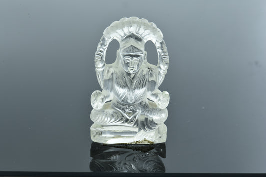Clear Quartz Goddess Lakshmi