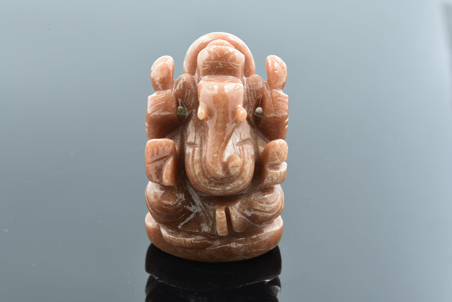 Red Jasper Ganesh Murti