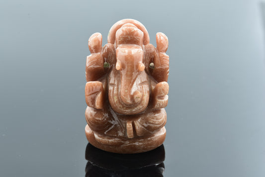 Red Jasper Ganesh Murti
