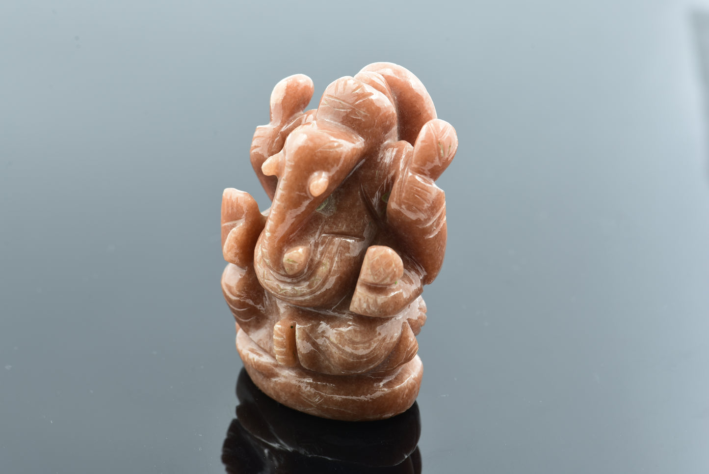 Red Jasper Ganesh Murti