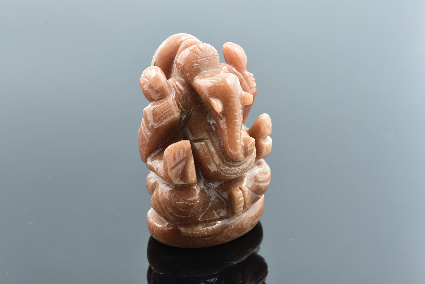 Red Jasper Ganesh Murti